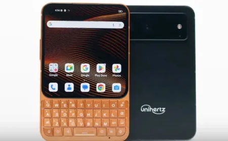Camera-Ready QWERTY Phone Gets Metal Treatment and Mid-Range Specs