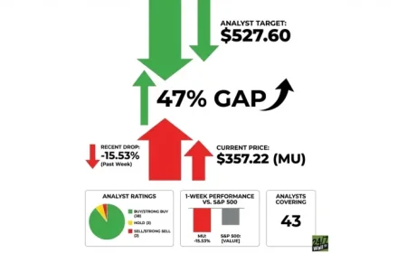 Wall Street Anticipates Micron’s Recovery Amid Recent Decline
