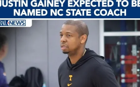 NC State to Appoint Former Player Justin Gainey as Basketball Coach