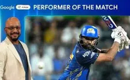 Ipl Score: Sharma and Rickelton Power Mumbai to Six-Wicket Win