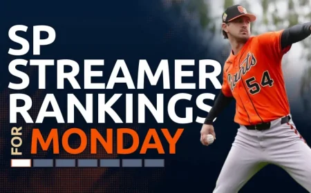 Fantasy Baseball: Top Starting Pitcher Picks for March 30-April 1