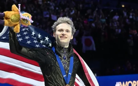 Ilia Malinin Clinches Third World Title After Olympic Setback