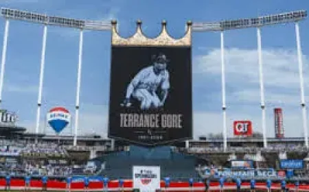 Royals Honor Terrance Gore as Home Opener Becomes Family Tribute
