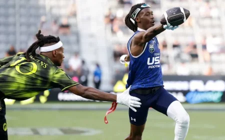 NFL Teams Up with TMRW Sports to Launch Flag Football League