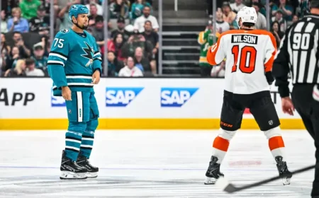 Ryan Reaves’ Empty Locker, Full Presence: The Sharks’ Week-to-Week Contradiction