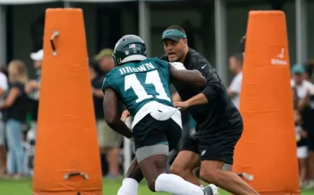 Eagles to Hold Joint Training Camp Sessions with Patriots This Summer