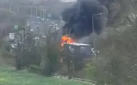 Humber Bridge: Lorry Fire Triggers Heavy Delays as Police Arrest Two Teens After Stolen-Car Pursuit