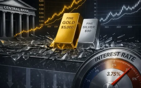 Commerzbank Predicts Rate Cuts to Boost Gold to $5,000, Silver to $90