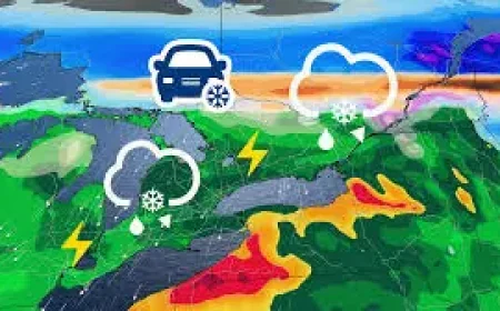 Weather London Ontario: Province braces as a typical spring storm arrives this week