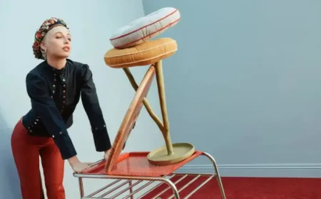 West Elm Emma Chamberlain collection launches today with 78 pieces and a vanity at the center