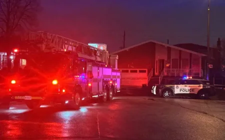 Anthia Drive: Two dead after house fire in North York, elderly couple killed