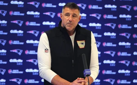Patriots’ Vrabel Responds to Henderson’s Social Media Posts