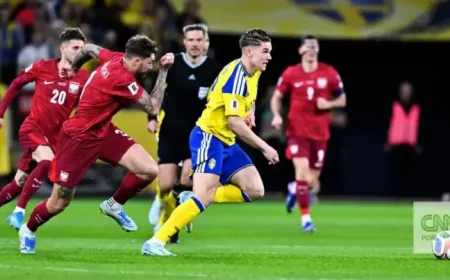 Viktor Gyökeres and the night Sweden edged past Poland in Stockholm