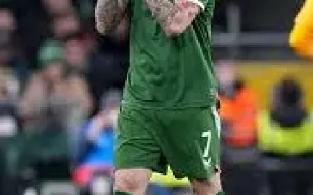 Ireland Vs North Macedonia: Parrott’s Near-Misses and a Stadium Seeking Pride