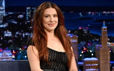 Millie Bobby Brown Stuns in Daring Lacy Top Amid Life Update