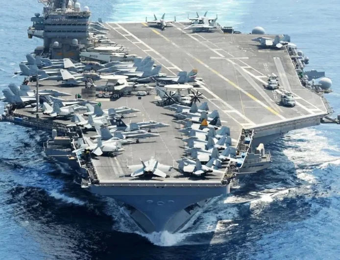 USS Abraham Lincoln BREAKING: Iran Claims Four Ballistic Missiles Hit the Carrier — Pentagon Silent as World Holds Its Breath
