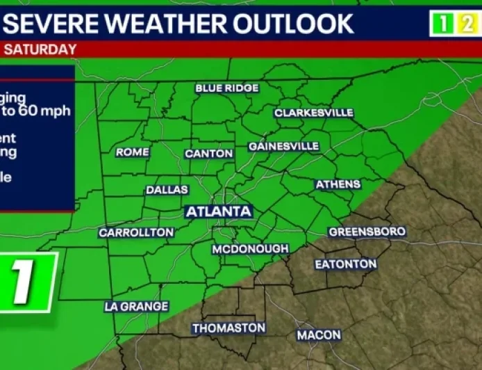 Atlanta Weather: Record heat ‘rings the bell’ as weekend storm threat builds