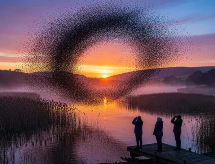 The Ultimate Guide to Lough Ennell: Witnessing Ireland’s Most Spectacular Starling Murmurations