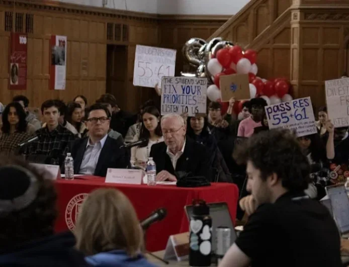 Cornell University after the Student Assembly inflection point