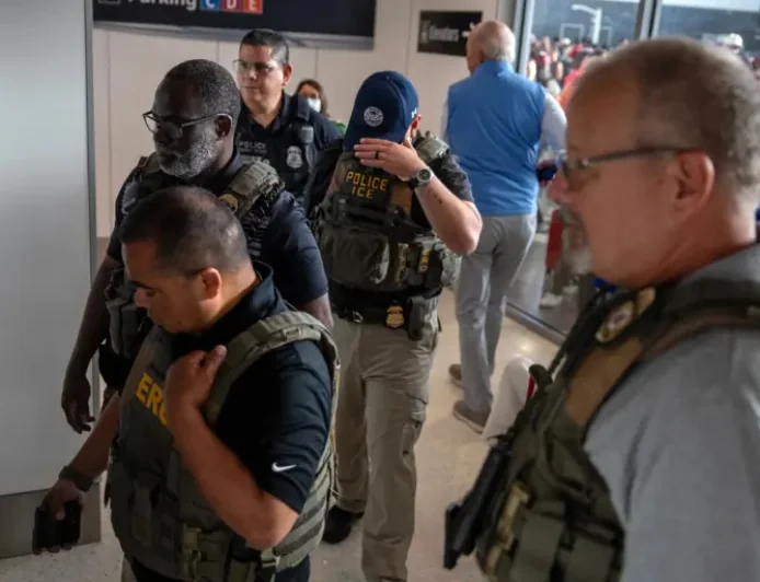 Ice Agents Airports Tsa as the shutdown strain reshapes airport security roles