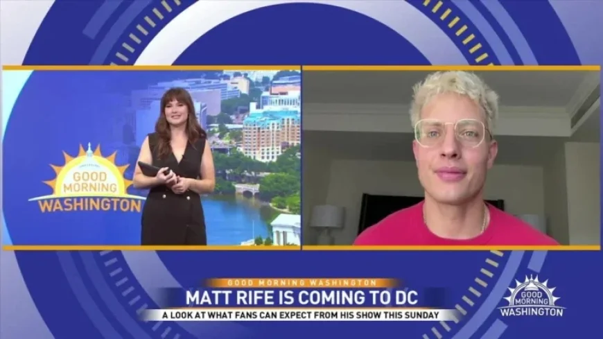 Matt Rife’s ‘Stay Golden Tour’ Electrifies Capital One Arena Sunday