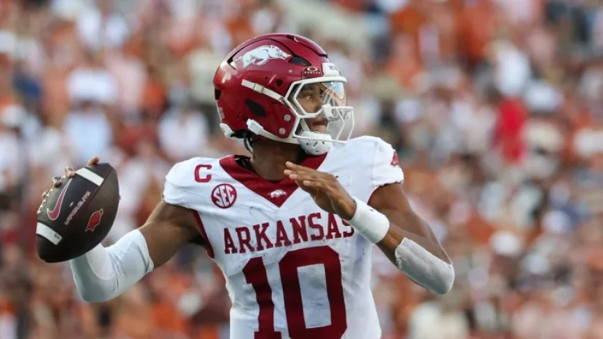 Taylen Green Sets QB Vertical Leap Record, Runs 40-Yard Dash in 4.36 Seconds