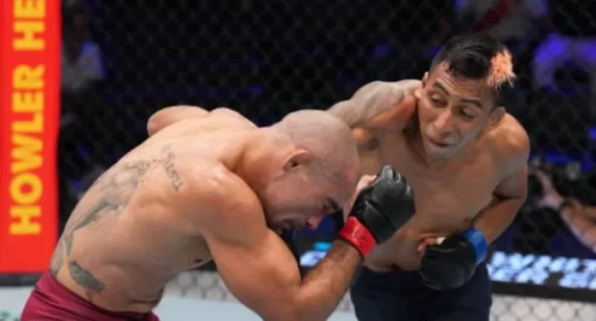 Peru’s ‘Black Rooster’ Kevin Borjas Shines at UFC Fight Night Mexico
