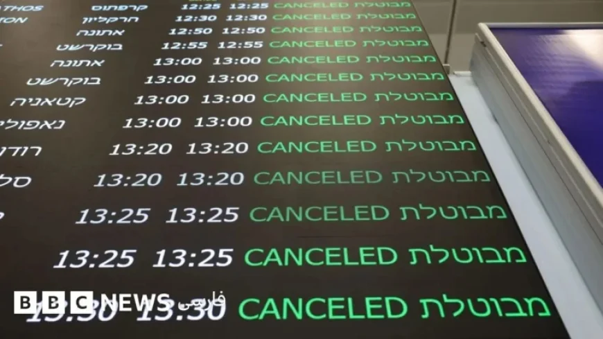Flight Cancellations Follow U.S. and Israeli Strikes on Iran