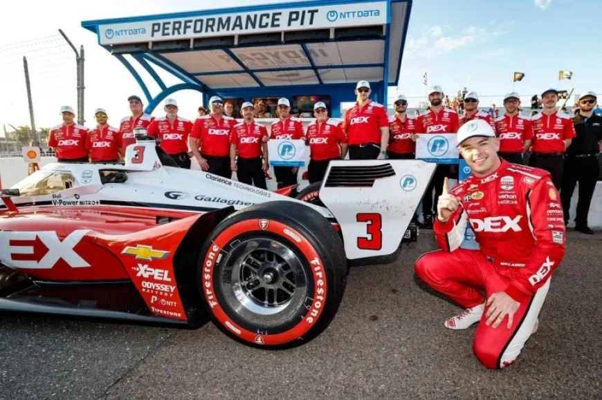 Scott McLaughlin Claims IndyCar St. Pete Pole; Coyne Shines in Fast 6