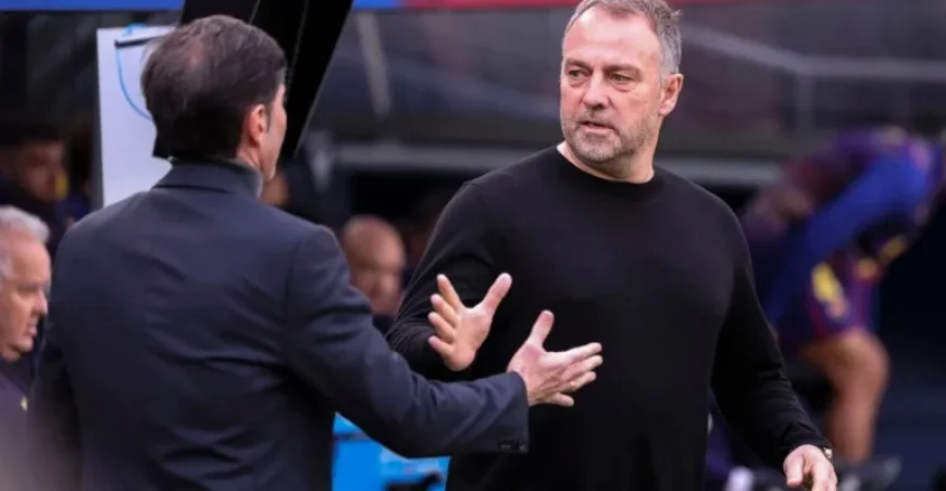 Hansi Flick Clarifies Dispute with Marcelino Following Barcelona’s Win Over Villarreal