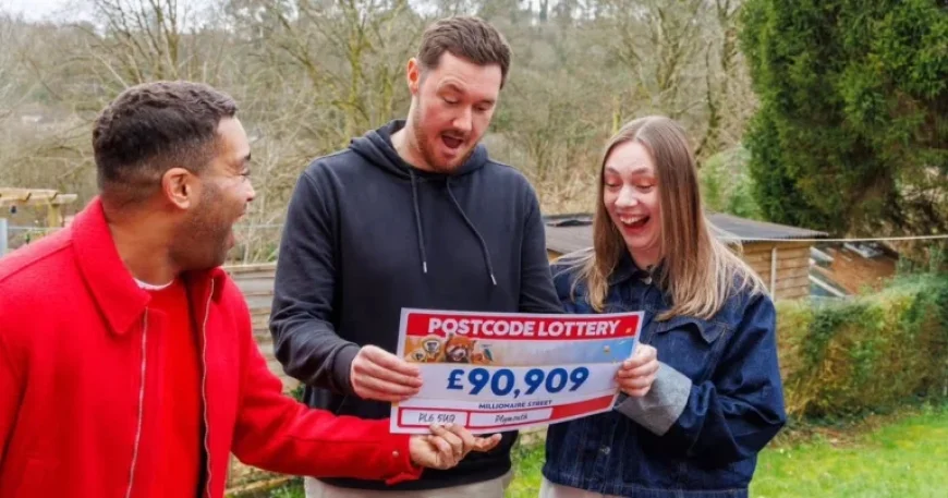 Plymouth Neighbors Celebrate Major Postcode Lottery Victory