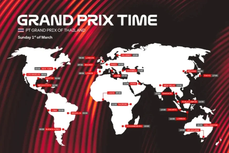 Thai GP Schedule Released