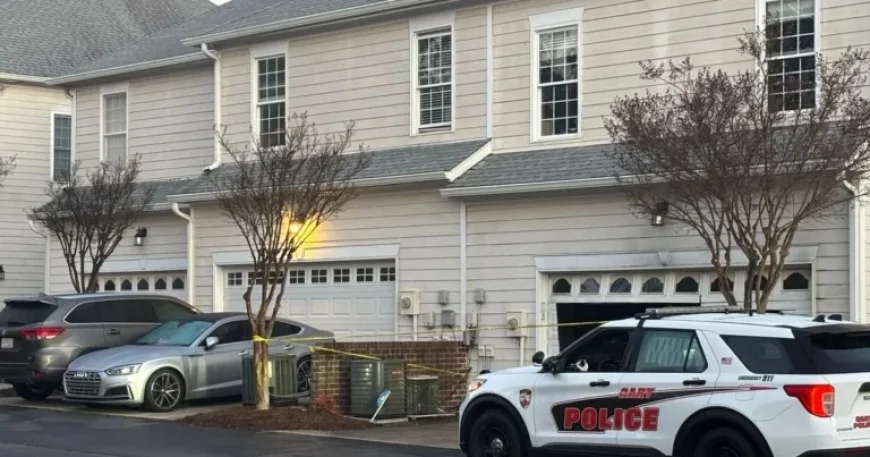 Victim Discovered in Cary Townhouse Garage Fire