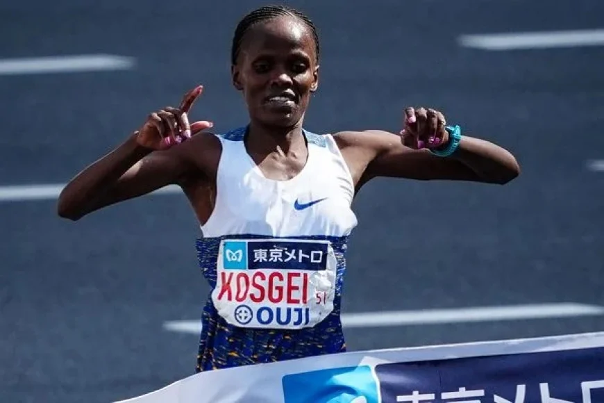 Kosgei Sets Asian Record, Takele Defends Title in Tokyo