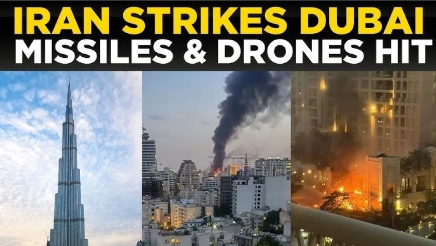 Dubai Under Attack Day 2: Dubai Airport Hit Again, 70% of Flights Canceled, Khamenei Confirmed Dead as Iran Strikes Continue