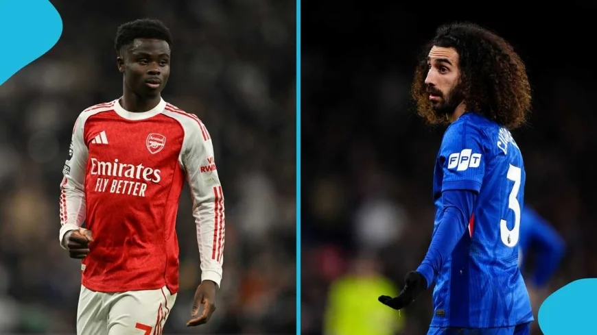 LIVE: Arsenal vs Chelsea 1–1 — Halftime at the Emirates, Saka Struck First, Chelsea Equalized on the Stroke of Half-Time
