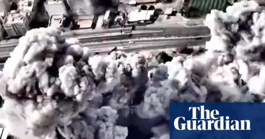 IDF Video Shows Strike on Iranian Regime Headquarters