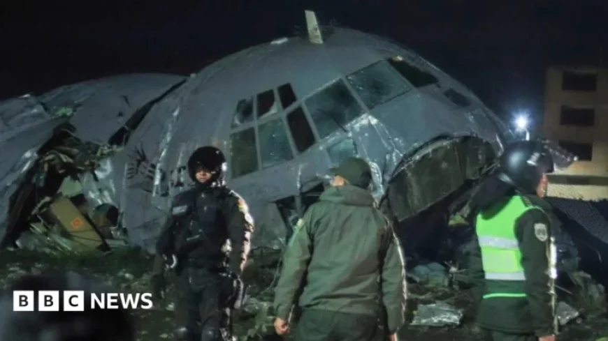 Bolivian Military Plane Crash with Banknotes Claims 20 Lives