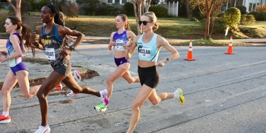 Lead Pack Veers Off Course at U.S. Half Marathon Championships