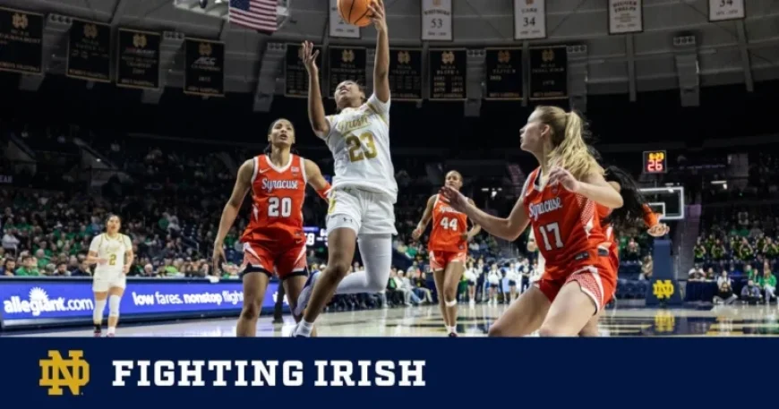 Notre Dame Concludes Regular Season Against No. 10 Louisville
