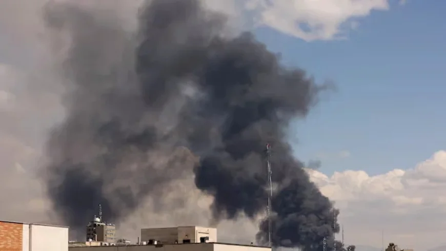 Israel Attack Triggers Powerful Explosion in Tehran