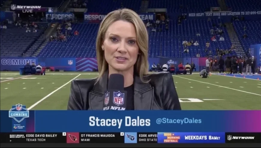 Stacey Dales Earns Praise for NFL Scouting Combine Coverage