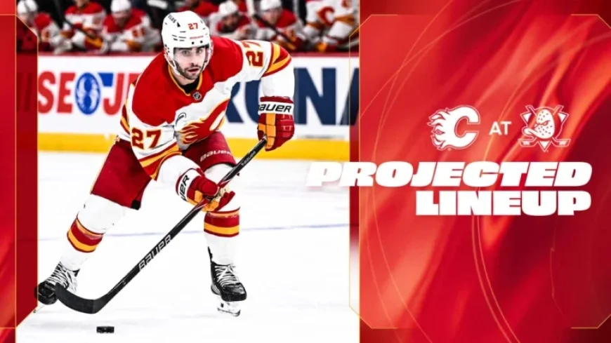 Flames vs. Ducks: Predicted Lineups