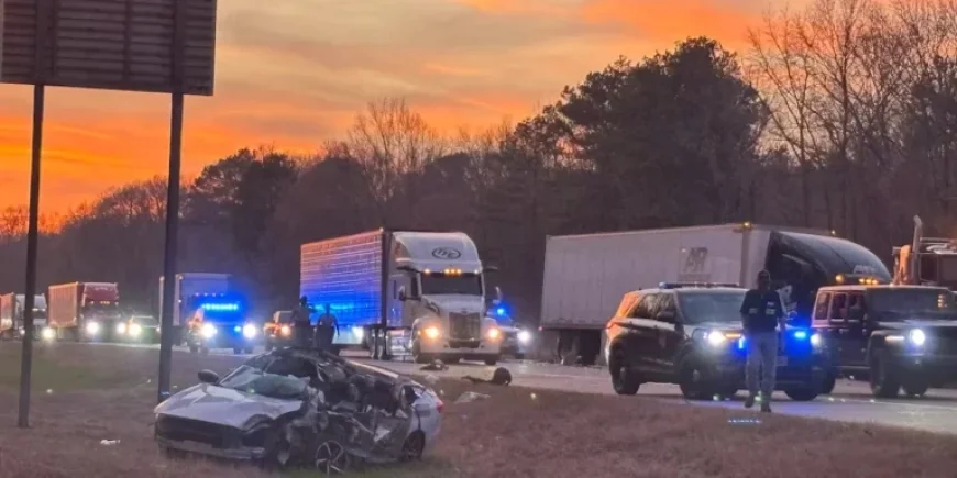 Two Hospitalized After Crash Involving 18-Wheeler