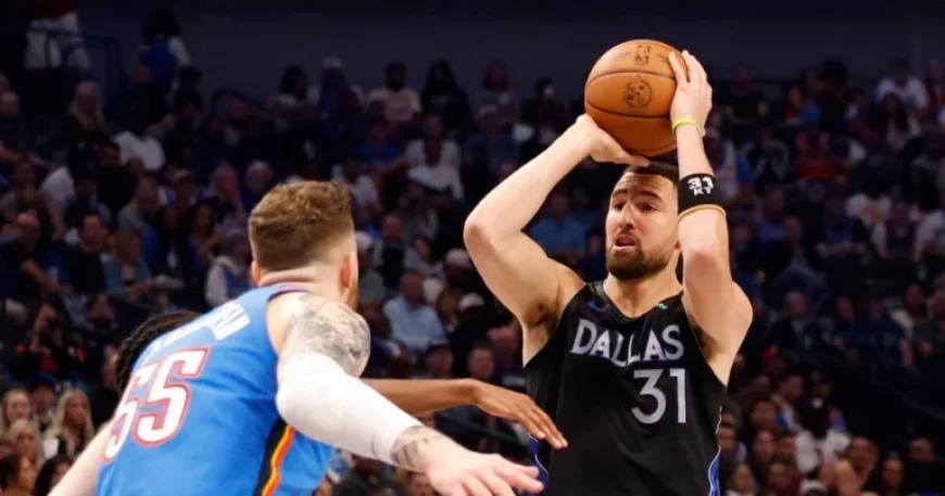 Klay Thompson Leaves Mavericks-Thunder Game Due to Adductor Injury