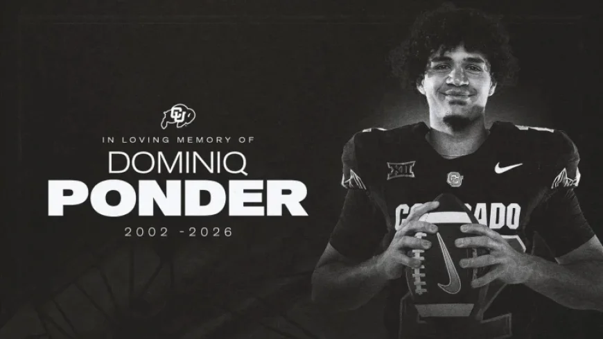 CU Athletics Grieves Passing of Football Player Dominiq Ponder