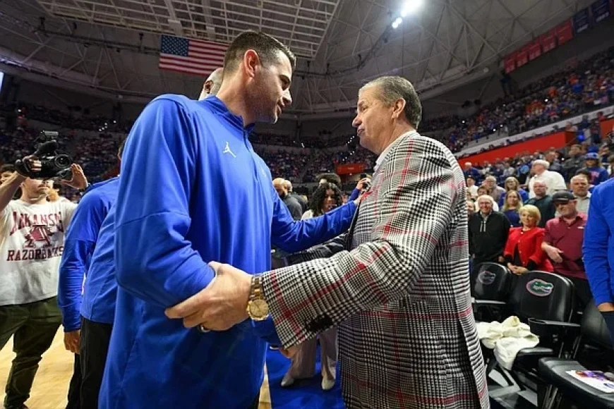 Arkansas Basketball Defeated by Florida 111-77 at Calipari Press Conference