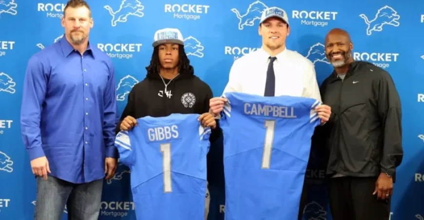 Lions’ Jahmyr Gibbs, Jack Campbell Fifth-Year Option Costs Revealed