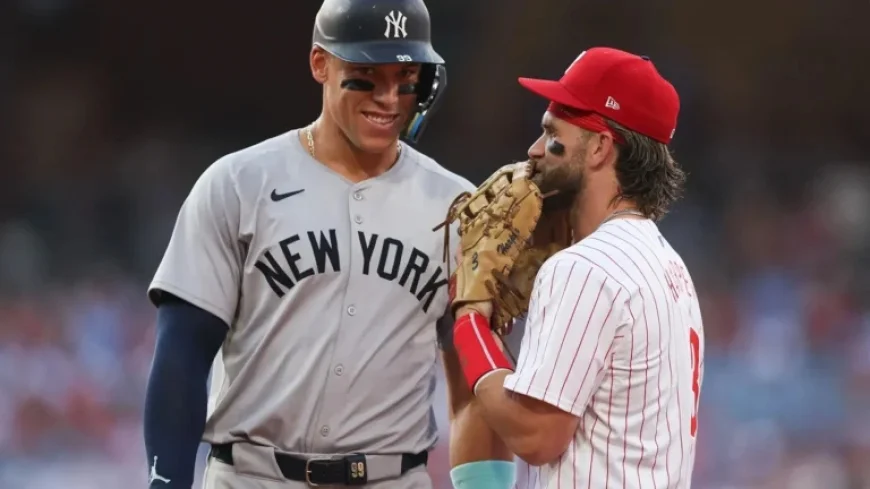 Aaron Judge Shares Bryce Harper Text That Gave Him ‘Chills’