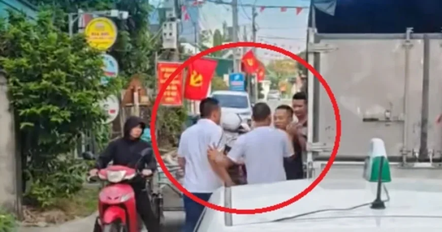 Driver Blocks Road and Assults Pedestrian